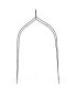 8'4'' High x 4'7'' Wide Steel Garden Arch Rose Arbor Climbing Plant Outdoor Garden