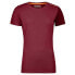 ORTOVOX 185 Rocknwool short sleeve T-shirt