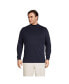 ფოტო #1 პროდუქტის Big & Tall Cotton Supima Mock Turtleneck