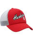 Men's Scarlet Nebraska Huskers Script Trucker Snapback Hat