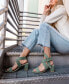 Фото #9 товара Women's Hether Block Heel Sandals