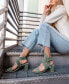 ფოტო #9 პროდუქტის Women's Hether Block Heel Sandals