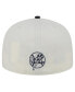 Фото #4 товара Men's Cream/Navy New York Yankees Lonestar 59FIFTY Fitted Hat