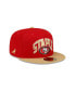 Men's X Staple Scarlet, Gold San Francisco 49ers Pigeon 59FIFTY Fitted Hat Scarlet, Gold, 7 1/8 - фото #2