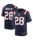 Фото #4 товара Men's Curtis Martin Navy New England Patriots Game Retired Player Jersey