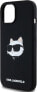 Karl Lagerfeld Karl Lagerfeld KLHMP15MSCHPPLK iPhone 15 Plus / 14 Plus 6.7" czarny/black hardcase Silicone Choupette Head MagSafe