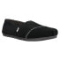 Фото #2 товара TOMS Alpargata Slip On Flat Womens Black Flats Casual 10018975T