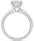 ფოტო #5 პროდუქტის Certified Lab Grown Emerald-Cut Solitaire Engagement Ring (3 ct. t.w.) in 14k Gold