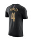 Men's Evan Mobley Black Cleveland Cavaliers 2022/23 Statement Edition Name and Number T-shirt