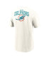 Men's Cream Miami Dolphins Blitz Essential T-Shirt