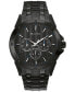 Фото #1 товара Часы Bulova Black Ion Plated Steel Watch 43mm