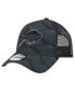 ფოტო #1 პროდუქტის Men's Black Buffalo Bills Agave Trucker 9FORTY Adjustable Hat