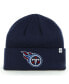 Фото #1 товара Men's '47 Navy Tennessee Titans Primary Basic Cuffed Knit Hat