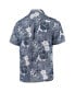 Фото #3 товара Men's Navy Chicago Bears Coconut Point Playa Floral IslandZone Button-Up Shirt