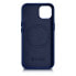 Чехол для смартфона ICARER кожаный синий iPhone 14 Plus