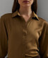 Women's Classic-Fit Satin Charmeuse Shirt