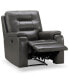 Фото #2 товара Waylen 36.3" Top-Grain Leather Manual Recliner