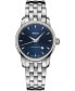 ფოტო #1 პროდუქტის Women's Swiss Automatic Baroncelli Stainless Steel Bracelet Watch 29mm