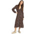 BILLABONG Cool Nights Long Sleeve Long Dress