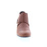 Фото #4 товара David Tate Status Womens Brown Leather Slip On Ankle & Booties Boots