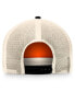 ფოტო #3 პროდუქტის Men's Orange, Black Distressed Philadelphia Flyers Heritage Vintage-Like Trucker Adjustable Hat