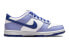 Фото #2 товара Кроссовки Nike Dunk Low "Blueberry" GS DZ4456-100