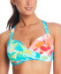 ფოტო #1 პროდუქტის Women's Twist-Front Bikini Top