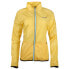 Фото #1 товара Diadora Full Zip Running Windbreaker Womens Yellow Casual Athletic Outerwear 176