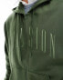 Фото #3 товара COLLUSION zip through hoodie with logo in green