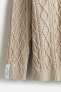 Фото #8 товара Oversized Cable-knit Sweater