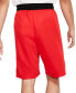 Nike DN4010-657 Men's Dri-Fit Basketball Shorts Loose Fit Size M Red Black White