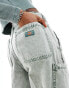 Dickies newington washed trousers with pocket detailing in green DBLE DYE/ACD FR, W28 - фото #3