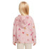 Фото #2 товара Garanimals Thermal Hoodie Toddler Girl 4T Pink Cotton Longsleeve Pullover