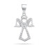 Модный серебряный кулон с ангелочком PENT113