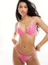 Фото #5 товара Ann Summers Valentines New Romance padded plunge bra in pink