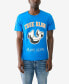 ფოტო #1 პროდუქტის Men's Short Sleeve Sliced Horseshoe T-shirts