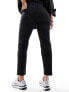 Mango relaxed mom jeans in black
