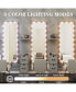 Фото #6 товара Full Length Hollywood Mirror with Lights & Touch Control