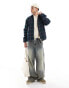 Santa Cruz hideout jacket checked jacket in navy Синий, M - 91-99 CM - фото #2