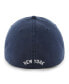 Фото #3 товара Men's Navy New York Yankees Cooperstown Collection Franchise Fitted Hat