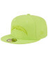 Фото #1 товара Men's Neon Green Los Angeles Chargers Color Pack Brights 59FIFTY Fitted Hat