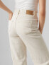 Vero Moda high rise wide leg jeans in ecru