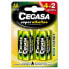 CEGASA LR03 Blister Alkaline Battery 6 Units Серебристый - фото #1