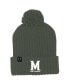 Фото #1 товара Men's Olive Maryland Terrapins Freedom Cuffed Pom Knit Hat