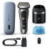 Braun Series 9 Pro Premium shaver men with 4+1 shaving head, electric shaver & ProLift trimmer, 5-in-1 cleaning station, 60 min run time, Wet & Dry, 9465cc, noble metal