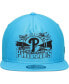 Фото #4 товара Men's Blue Philadelphia Phillies Neon Golfer Snapback Hat