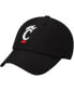 Men's Black Cincinnati Bearcats Primary Logo Staple Adjustable Hat