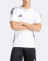 Adidas Football Tiro 24 t-shirt in white Черно-белый, L - фото #1