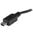 Фото #4 товара StarTech.com USB OTG Cable - Micro USB to Mini USB - M/M - 8 in. - 0.2 m - Mini-USB B - Micro-USB B - Male/Male - Black