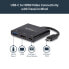 Фото #6 товара StarTech.com USB-C Multiport Adapter with HDMI - USB 3.0 Port - 60W PD - Black - Wired - USB 3.2 Gen 1 (3.1 Gen 1) Type-C - Black - 5 Gbit/s - 4096 x 2160 pixels - Plastic